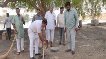 जल को अमृत बनाने उठे हाथ, तालाब के घाटों पर चला स्वच्छता अभियान