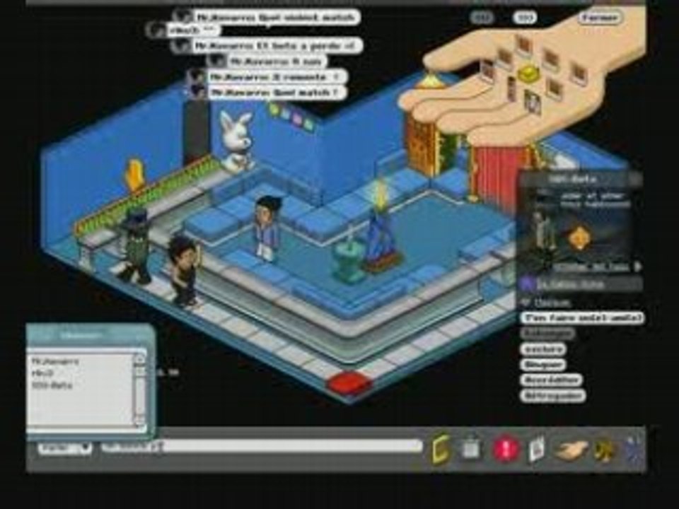 Sos-Beta se fait battre par le grand Riku3 sur habbo