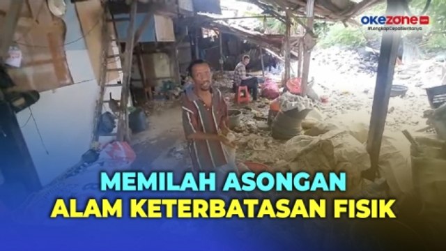 Kisah Jaelani, Tetap Semangat Memilah Asongan dalam Keterbatasan Fisik dan Penyakit Stroke