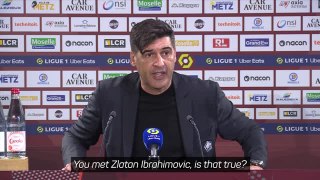 Fonseca quizzed on Zlatan meeting as Milan links intensify