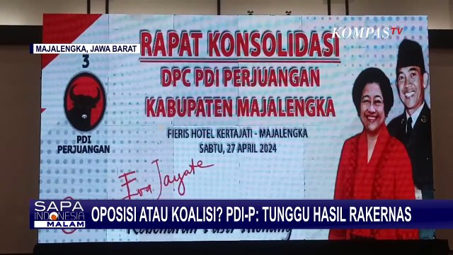 PDIP Tunggu Hasil Putusan Rakernas Soal Jadi Oposisi atau Koalisi Pemerintahan Prabowo-Gibran