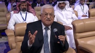 بعد 7 أشهر من الحرب على غزة.. عباس من الرياض: من حق إسرائيل أن تحصل على الأمن الكامل وهذا واجبنا