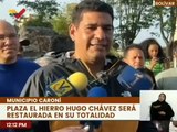 Bolívar | Inician trabajos de recuperación de la Plaza El Hierro Hugo Chávez en el mcpio. Caroní