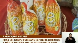 Miranda | Más de 1.200 familias beneficiadas con la Feria del Campo Soberano en la pqa. Petare