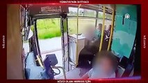 Kapısı açık otobüsten düşen kadın hayatını kaybetti