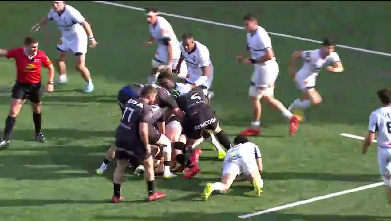 TOP 14 - Essai de Gavin STARK (OYO) - Oyonnax Rugby - Castres Olympique