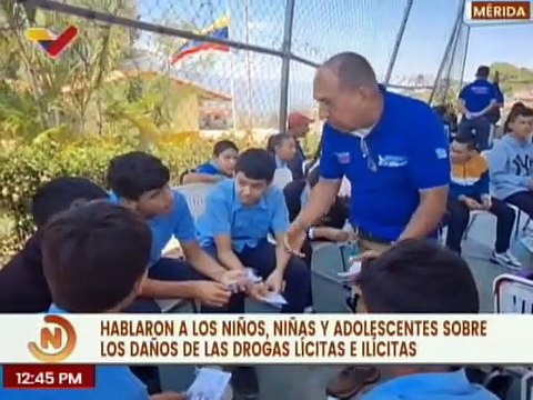Mérida | OEA impartió talleres a estudiantes sobre los daños de las sustancias lícitas e ilícitas