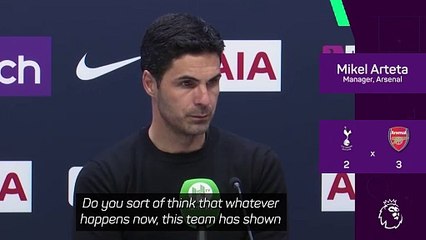 Arteta reveals how 'small' the margins are in the title race