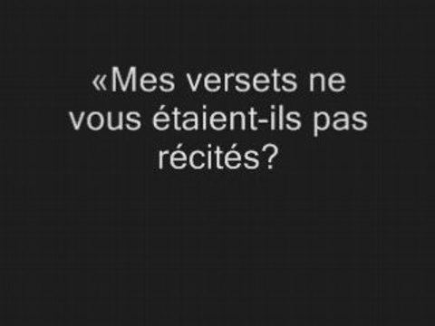 versets du coran Rappel a la mort