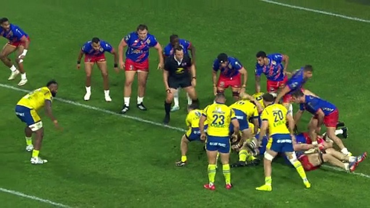 TOP 14 - Essai de Alivereti RAKA 3 (ASM) - ASM Clermont - Stade Français Paris