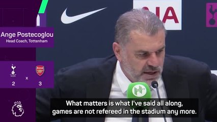 Télécharger la video: 'Referees no longer hold authority', slams Postecoglou