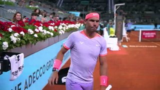 1ª parte: Rafael Nadal vs De miñaur ❤️ MUTUA MADRID OPEN 27-04-2024