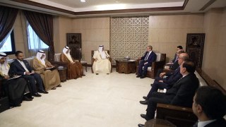 وزير خارجية البحرين في دمشق في أول زيارة منذ بدء النزاع