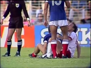 Poland v France 3rd Place Play Off 10-07-1982