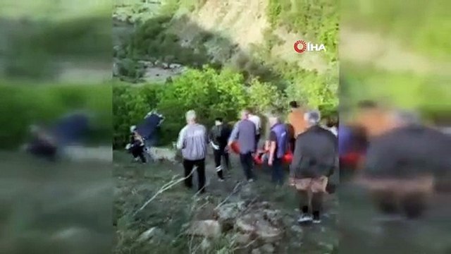 Hayvanlarını otlatırken ayı saldırısına uğradı!