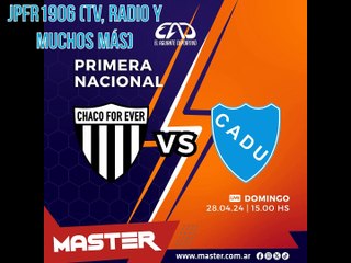 Master FM 89.9 (Resistencia) - Fragmento Tanda + Inicio CFE vs. CADU [28/04/2024]