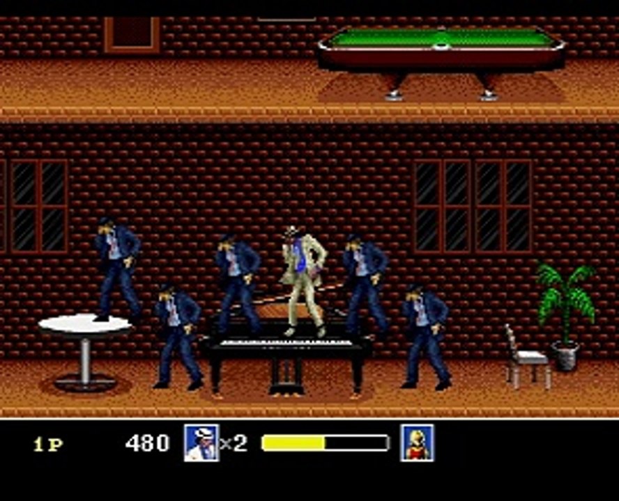 Michael Jackson's Moonwalker online multiplayer - megadrive
