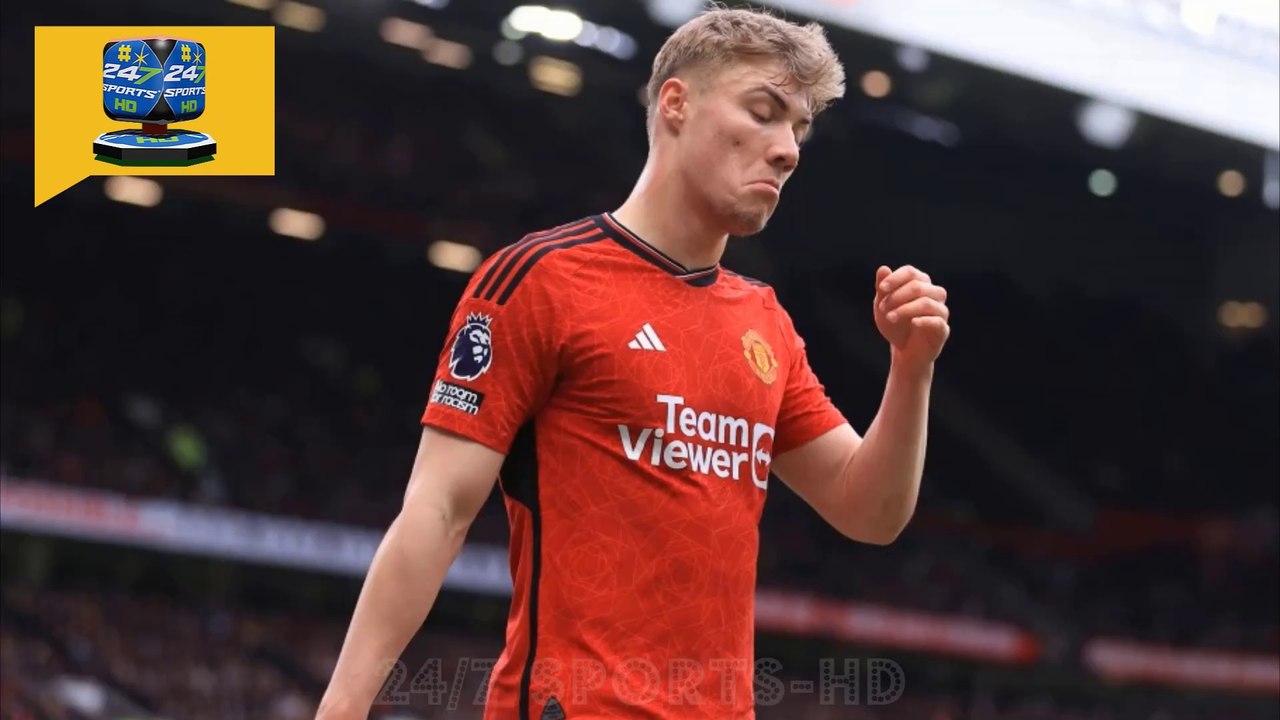 New footage emerges of Rasmus Hojlund’s reaction as embattled Man Utd boss Ten Hag is booed for double substitution