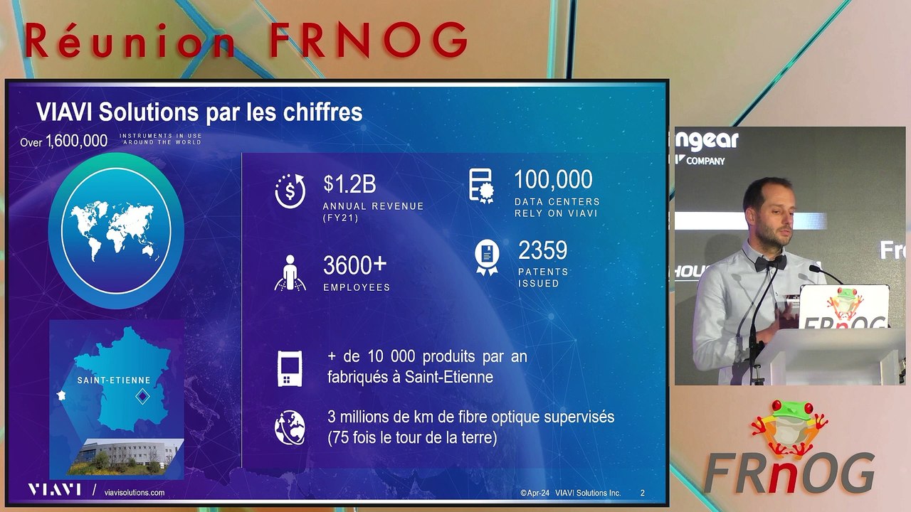 FRnOG 39 - Olivier Daire : Comment j’utilise la fibre optique pour détecter les problèmes de sécurité ?