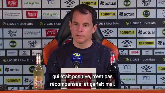 Lorient - Le Bris : “Une production positive pas récompensée, et ça fait mal”