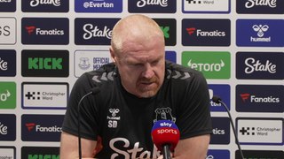 Dyche on the things he can and cant control at Everton