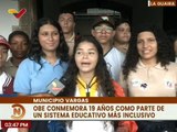 La Guaira | Organización Bolivariana Estudiantil entregó propuestas para fortalecer el sector educativo