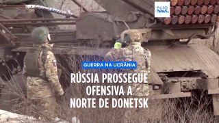 Forças russas ganham controlo parcial da cidade de Ocheretyne, em Donetsk