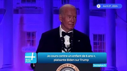 Je cours contre un enfant de 6 ans », plaisante Biden sur Trump