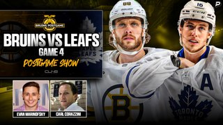 LIVE: Bruins vs Leafs Game 4 Postgame Show