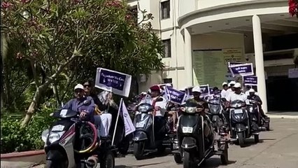 AHMEDABAD BIKE RALLY FOR VOTER AWARENESS FOR LOK SABHA 2024 ELECTION