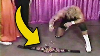 10 More Strange Things WWE Champions Did With The Belt