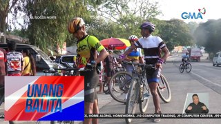 Ilang senior citizen, sumabak sa bike race | UB