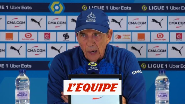 Jean-Louis Gasset : « Pas le droit d'abandonner » - Foot - L1 - OM