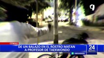 De un balazo en el rostro matan a profesor de Taekwondo en Comas