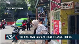 Sempat Viral, Pengemis Minta Paksa Sedekah Dibawa ke Dinsos Kota Bogor