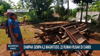 22 Rumah di Ciamis Rusak Akibat Gempa M 6,2