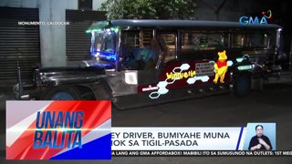 Ilang jeepney driver, bumiyahe muna bago lumahok sa tigil-pasada | UB