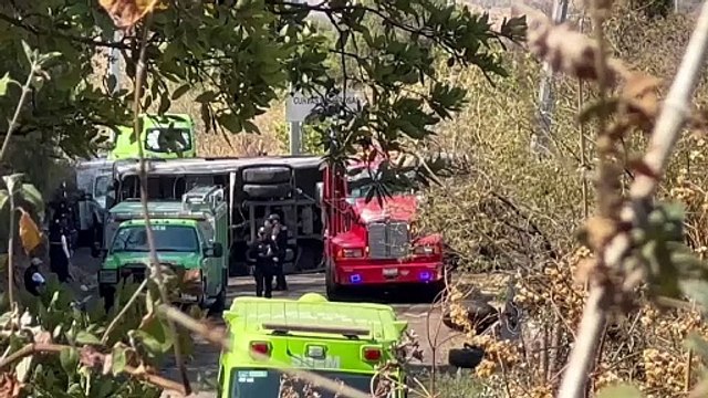 Acidente rodoviário deixa ao menos 14 mortos no México