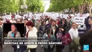 Informe desde Barcelona: seguidores de Pedro Sánchez piden que no renuncie