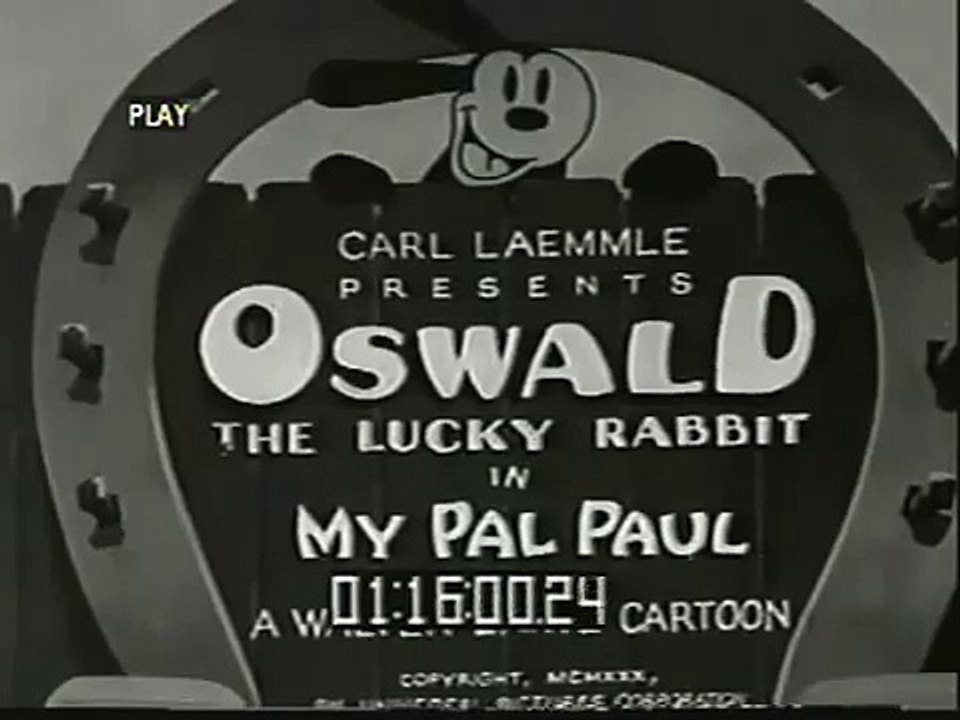 My Pal Paul Oswald Cartoon [1930] Caricaturas - Vidéo Dailymotion