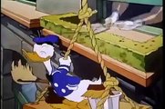 Pato donald lavando espejos. Dibujos animados de Disney espanol latino. Caricaturas