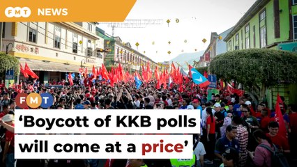 Boycott of KKB polls will come at a price, MIC man warns