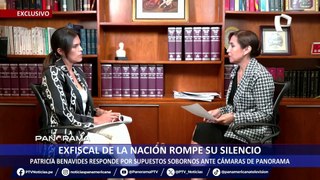 ¡Exclusivo! Patricia Benavides en entrevista con Panorama: “Espero regresar pronto como fiscal de la Nación”