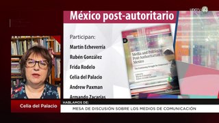 Mesa de discusión sobre los medios de comunicación: Celia del Palacio