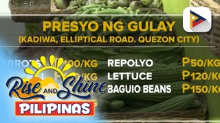 Murang prutas at gulay, mabibili sa Kadiwa Store sa Quezon City