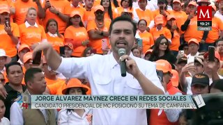 Segundo debate presidencial: Jorge Álvarez Máynez llega con más popularidad en redes sociales