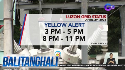 Luzon Grid Under Yellow Alert This Afternoon & Evening ⚠️