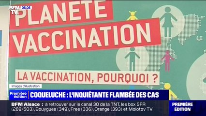 Une importante flambée des cas de coqueluche recensée en France