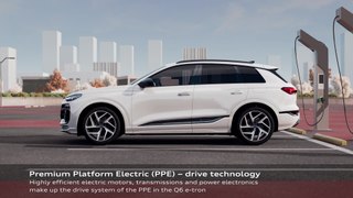 Audi Q6 e-tron – Drive system and thermal management – Animation