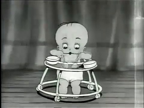 Betty Boop (1935) Making Stars, animated cartoon character designed by Grim Natwick at the request of Max Fleischer.